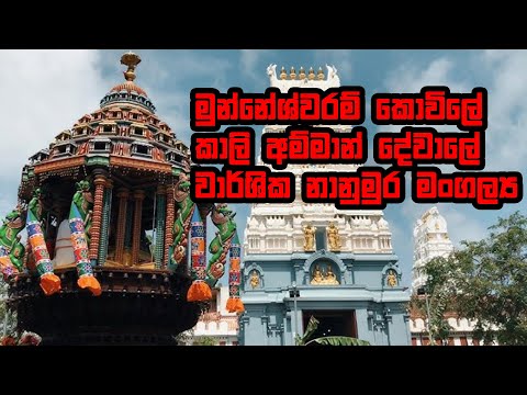 මුන්නේෂ්වරම් කෝවිලේ සිදුකළ වාර්ශික නානු මුර මංගල්‍ය 2023-08-16