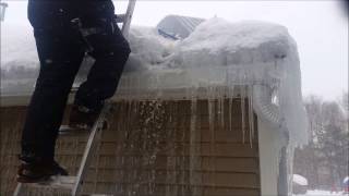preview picture of video 'Ice Dam Removal in Westborough MA'
