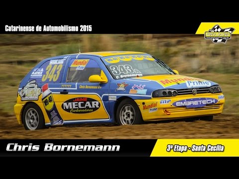 Chris Bornemann - 3ª Etapa Catarinense de Automobilismo 2015 - Santa Cecília
