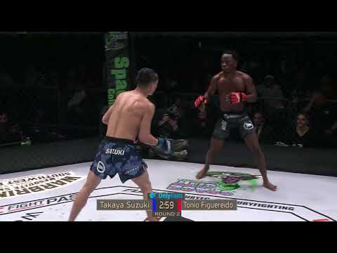 Takaya Suzuki wins by TKO and is the NEW Flyweight Champion!