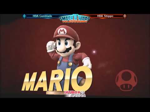 Smash 4 Wars 53 - HBA Gunblade (Mario) vs HBA Shippo (Sheik) Winner's Bracket