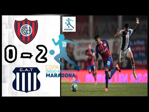 San Lorenzo 0 - 2 Talleres | Copa Diego Maradona | Fase Campeón | Grupo B Fecha 1
