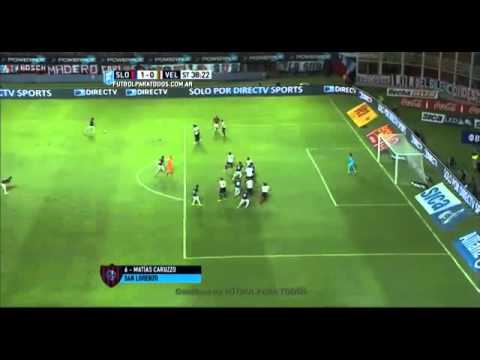 Primera División 2015 - Fecha 11 - Caruzzo - San Lorenzo 1 - Vélez 0