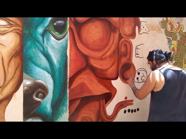 Vídeo relacionado con YunBey Decoración Metal Grande de Montaña para Pared - Escultura Mural para Salón, Dormitorio, Jardín, Baño (Negro, 43 x 111 cm)