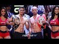 DANIEL ROMAN VS TJ DOHENY - FULL WEIGH IN AND FACE OFF VIDEO