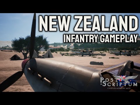 Post Scriptum - Chapter Mercury New Zealand Infantry Gameplay