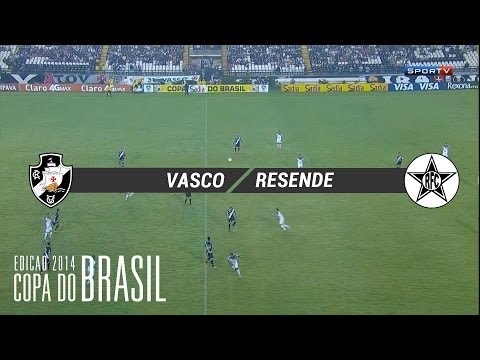 Vasco 1x0 Resende - CDB 2014