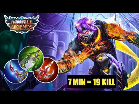 SUPER AGGRESSIVE HAYABUSA GAMEPLAY - MOBILE LEGENDS
