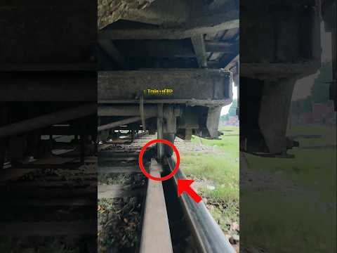 Wheels come back from Derailment. #train #bogie #wheels #railway #shorts #curve #rerail #flange