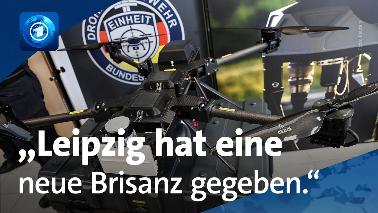 Drohnenabwehrzentrum in Deutschland eröffnet: ARD-Korrespondent ordnet Aufgaben und Bedeutung ein