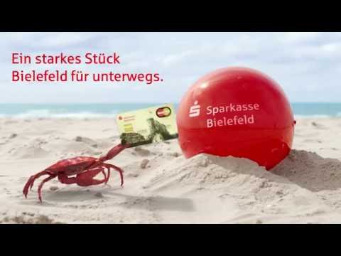 Perfekt für den Urlaub - die Kreditkarte der Sparkasse Bielefeld!