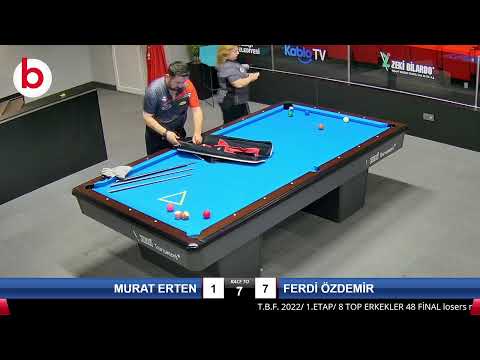 MURAT ERTEN & FERDİ ÖZDEMİR Bilardo Maçı - 