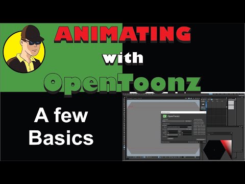 Animating with OpenToonz Tutorial - A few Basics, Rooms etc