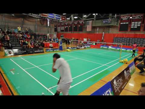 2017 Yonex Boston Open Badminton - Kwong Chan Marky Alcala Men Singles Finals Cam1 Part 2