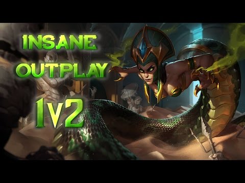 Sick Cassiopeia Outplay/Prediction 1v2