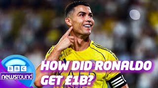 Ronaldo Makes History as Football's First Billionaire| Newsround | News For Kids