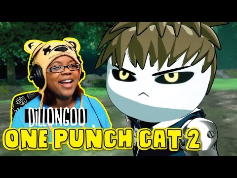 ONE PUNCH CAT 2 Garou the Wolf by dillongoo | Anime Animation Reaction