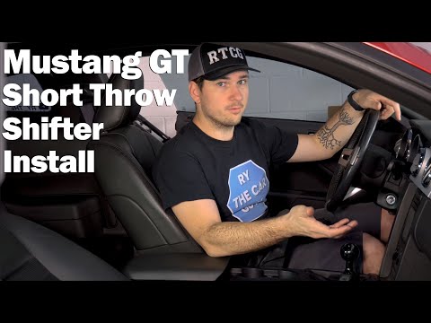 How To Install A Short Throw Shifter In A 05-10 Mustang GT.