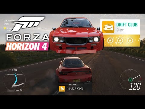 Forza Horizon 4 DRIFT CLUB CHAPTER 9 3 STARS Gameplay