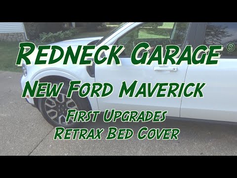 New Ford Maverick - Retrax Bed Cover - Letter Upgrade - Tailgate assist