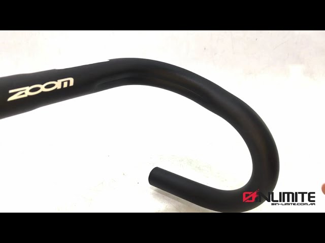 Vídeo relacionado con ZOOM Gravel-Manillar de Aluminio cónico, 440 mm, 31,8 mm de diámetro, anodizado Negro Mate, Unisex Adulto