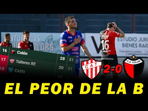 COLÓN IS THE WORST IN THE B - Talleres (RdE) 2-0 Colón - Primera Nacional 2025