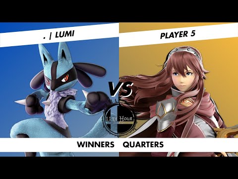 11th Hour Smash #8  - . | Lumi (Lucario) VS Player 5 (Lucina) - Winners Quarters