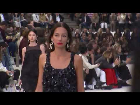 Karl Lagerfeld Takes Chanel To The Beach for Paris Fashion Week