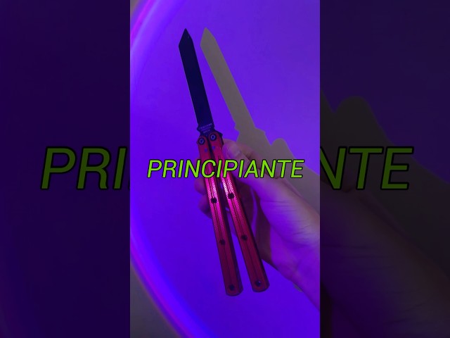 Vídeo relacionado con Cuchillo De Mariposa De Entrenamiento, navaja Mariposa De PráCtica De Acero Inoxidable, Cuchilla Segura No Afilada, Adecuada Para Que Los Principiantes Practiquen Habilidades De Volteo Manual(Plata)