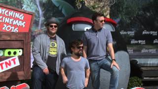 Angry Birds Movie: Cancun Photocall - Actors Josh Gad, Peter Dinklage, Jason Sudeikis | ScreenSlam video