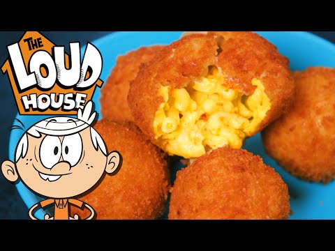 HOW TO MAKE Mac n' Cheese Bites from THE LOUD HOUSE! | Feast of Fiction