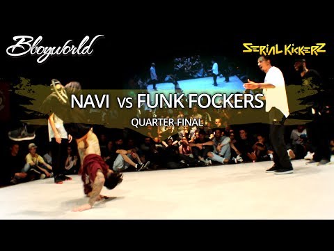 Navi vs Funk Fockers [Quarter-Final] // .Bboy World // Serial Kickerz 2017