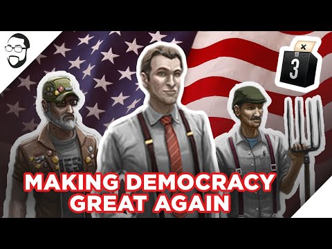 Democracy 3 Right Wing Playthrough