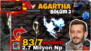 Agartha'da Cypher ring ve İron impact  aldık. Sıfırdan  Battle Priest  | Knight Online