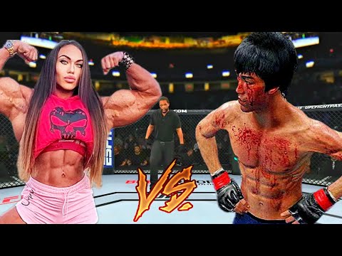 Big Girl vs. Bruce Lee - EA Sports UFC 4 Rematch