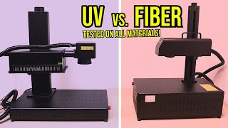 UV Laser vs. Fiber Laser – Which One Should You Choose? [ALL MATERIALS TESTED]