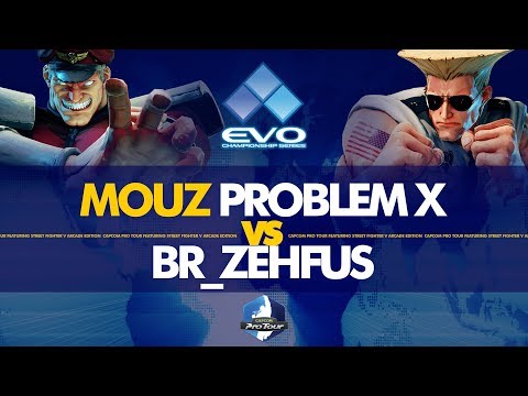MOUZ Problem X (M. Bison) VS BR_Zehfus (Guile) - EVO 2019 Pools - CPT 2019