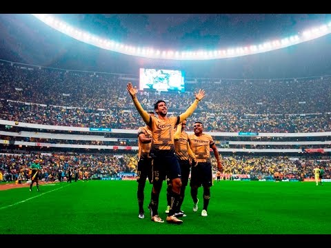 "América 0-3 Pumas | El Azteca es de Pumas" Barra: La Rebel • Club: Pumas