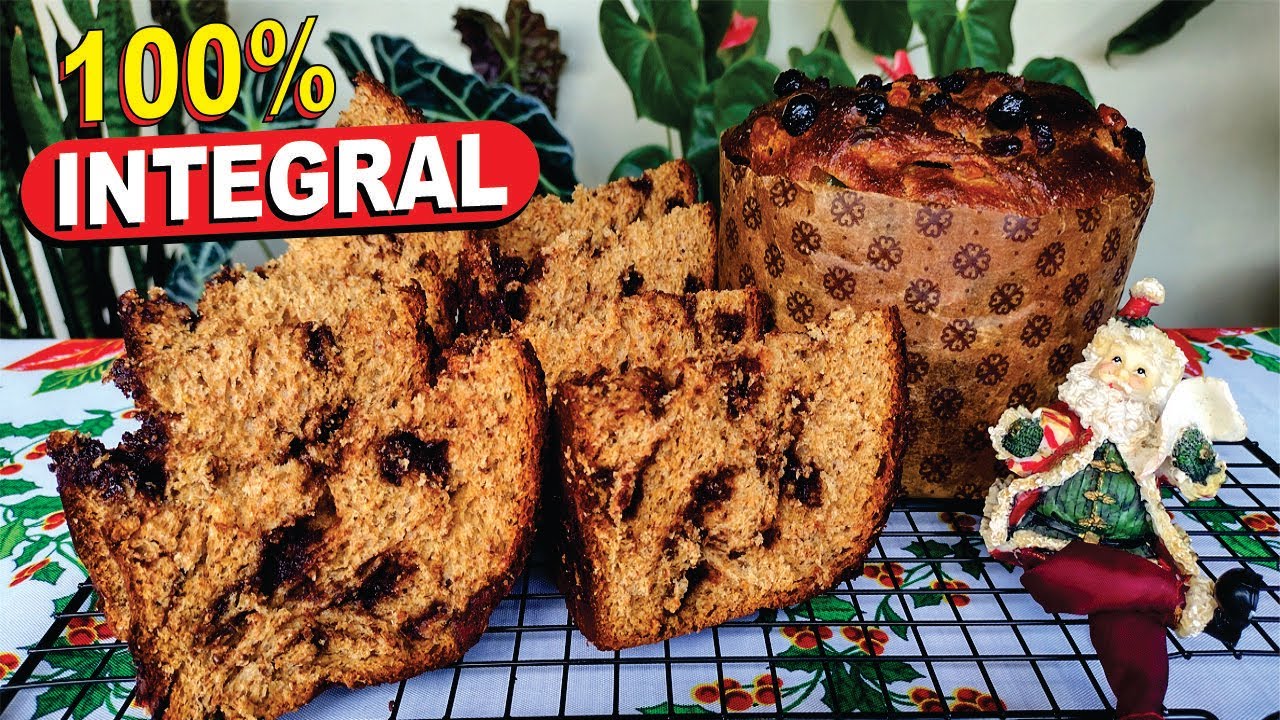 100% INTEGRAL E 100% SEM CULPA❗😱 PANETONE E CHOCOTONE CASEIRO INTEGRAL SUPER FOFINHO E DELICIOSO!