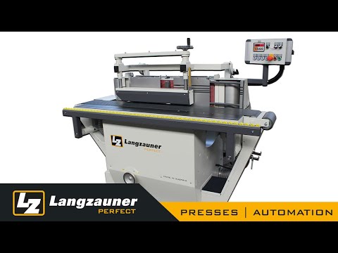 Edge sanding machine Langzauner LZK-3NCV