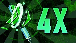 GEOMETRY DASH [2.1] - "PROBLEMATIC" 4X SPEED 100% Complete/Verified (All Coins)