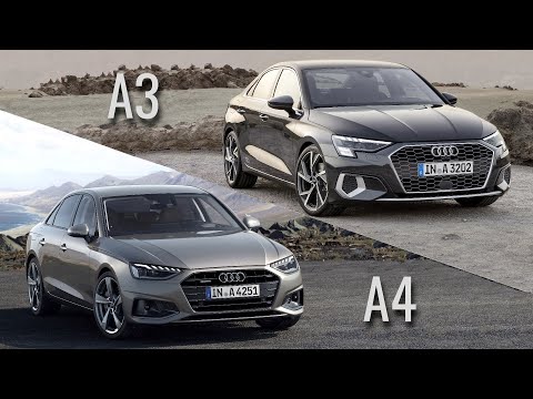 2021 Audi A3 Sedan vs Audi A4 Sedan
