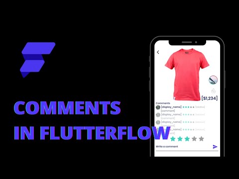 FlutterFlow - Comments