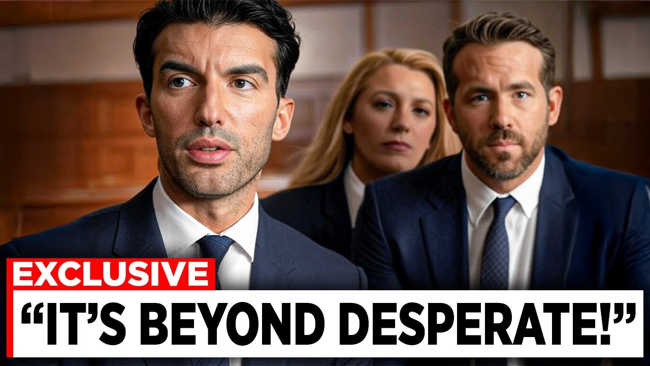 Blake Lively & Ryan Reynolds Now In FULL MELTDOWN, Justin Baldoni FIRES BACK!