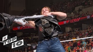 Clothing casualties in Superstar fights - WWE Top 10, Sept. 18, 2017