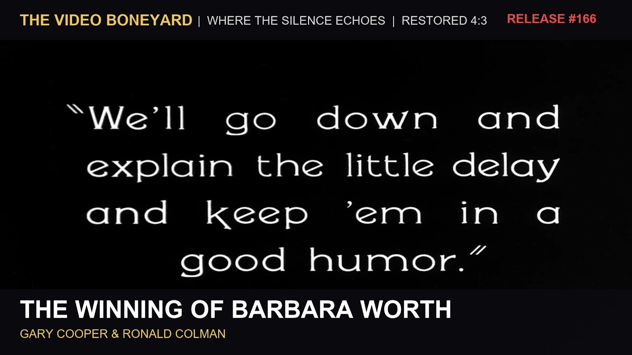The Winning of Barbara Worth Poster