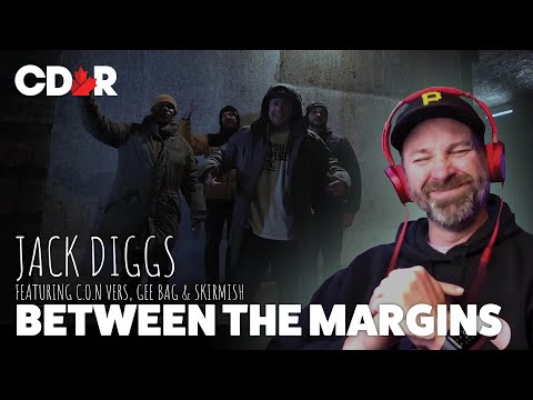 Jack Diggs - Between The Margins - featuring C.O.N Vers, Gee Bag & Skirmish (Reaction)
