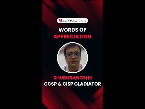 CISSP InfosecTrain Review | Madhura Kakade CISSP Gladiator | CISSP Success Stories