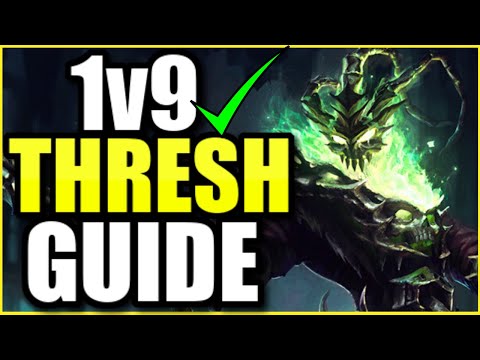 This is why THRESH is the ultimate 1v9 champion ....