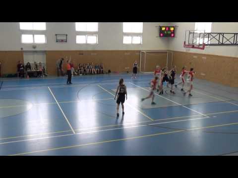 2015 0426 Basket U13 _ KMČR _ Studánka Pardubice - Lokomotiva Karlovy Vary
